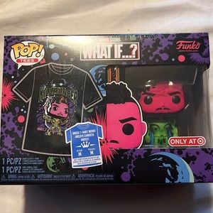 Funko pop Tees Infinity Killmonger